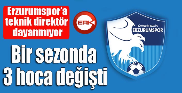 Bir sezonda 3 hoca değişti