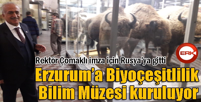 Biyoçeşitlilik Bilim Müzesinin kurulması için ilk adım atıldı