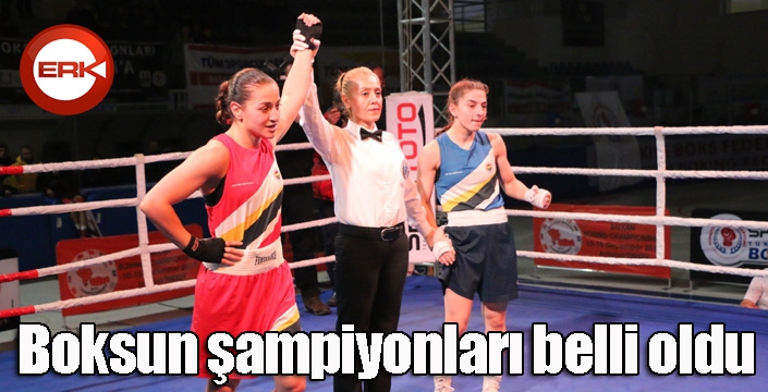  Boksun şampiyonları belli oldu