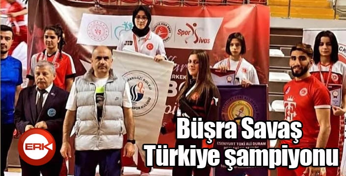 Büşra Savaş Türkiye şampiyonu