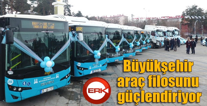 Büyükşehir araç filosunu güçlendiriyor