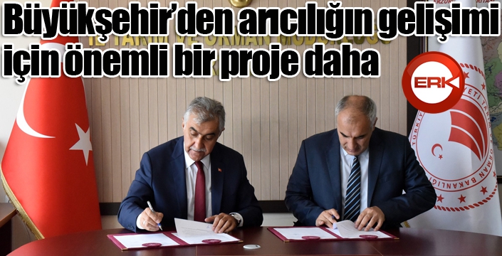 Büyükşehir’den arıcılığın gelişimi için önemli bir proje daha
