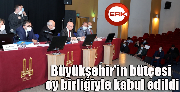 Büyükşehir’in bütçesi oy birliğiyle kabul edildi