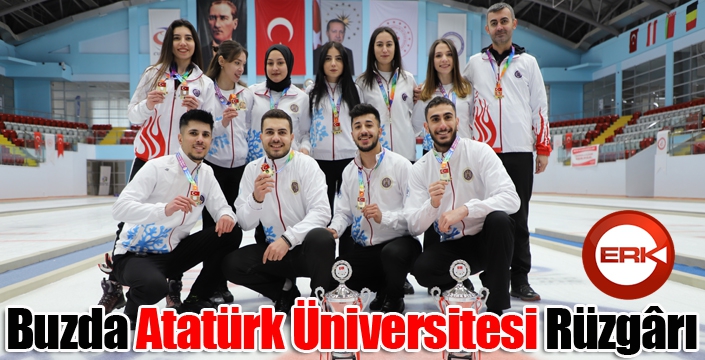 Buzda Atatürk Üniversitesi rüzgârı