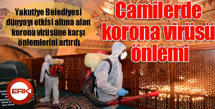 Camilerde korona virüsü önlemi