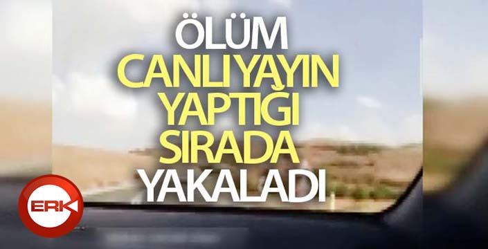 Canlı yayın sırasında yaşanan kazada 1 kişi öldü