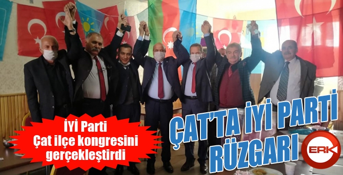 Çat'ta İYİ Parti rüzgarı...