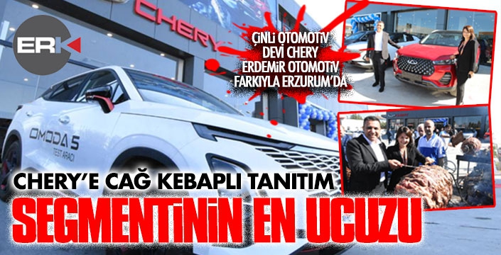 Chery Erdemir’den Cağ Kebaplı tanıtım