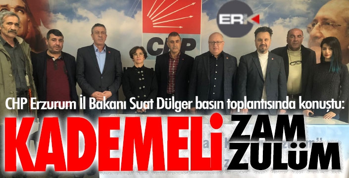 CHP İl Başkanı Dülger'den elektrik zammı tepkisi: Kademeli zam, kademeli zulümdür!