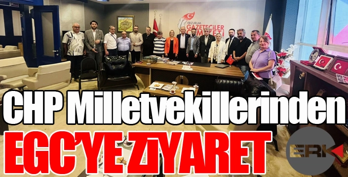 CHP Milletvekillerinden EGC'ye ziyaret...