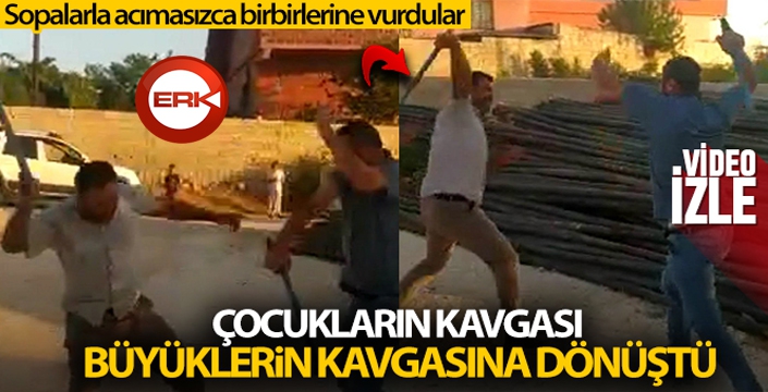 Çocuk kavgası büyüklerin kavgasına dönüştü