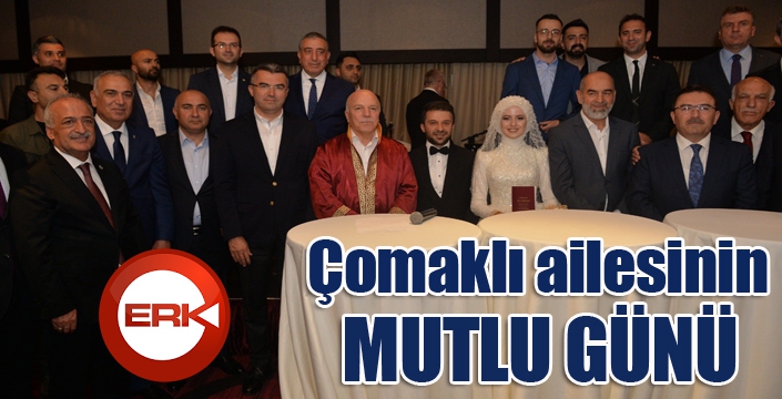 Çomaklı ailesinin mutlu günü