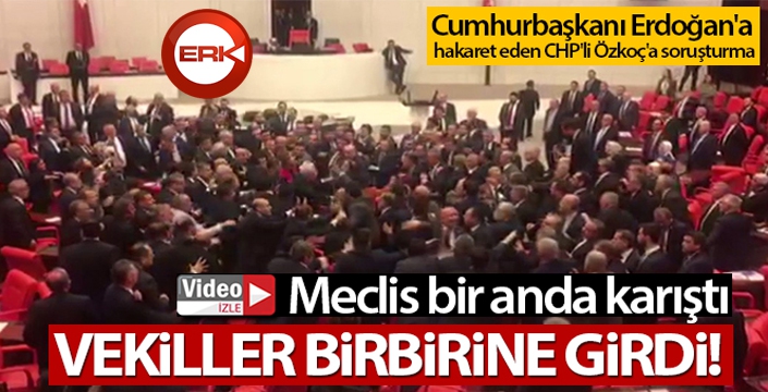 Cumhurbaşkanı Erdoğan'a hakaret eden CHP'li Özkoç'a soruşturma