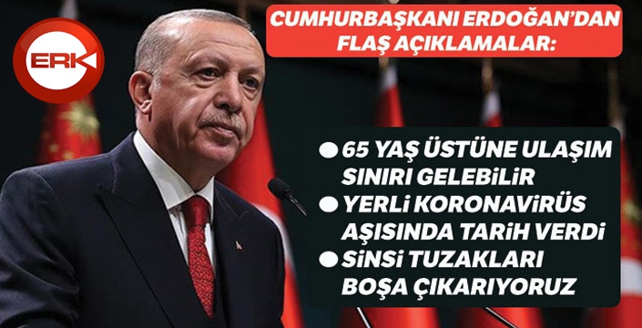 Cumhurbaşkanı Erdoğan, yeni tedbirleri açıkladı!