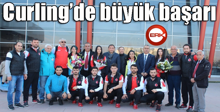 Curling'de büyük başarı...