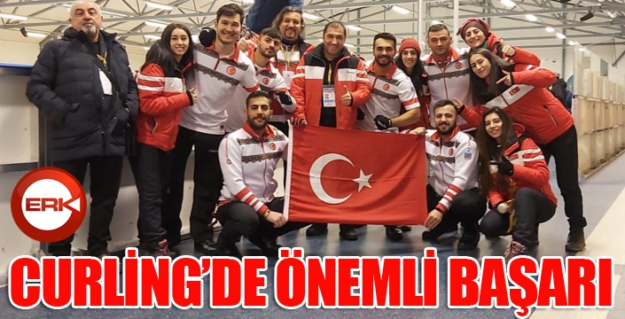 Curling de önemli başarı