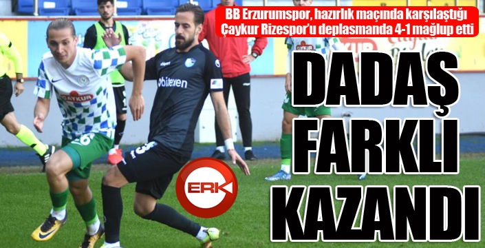 Dadaş, Rizespor'a gol oldu yağdı...