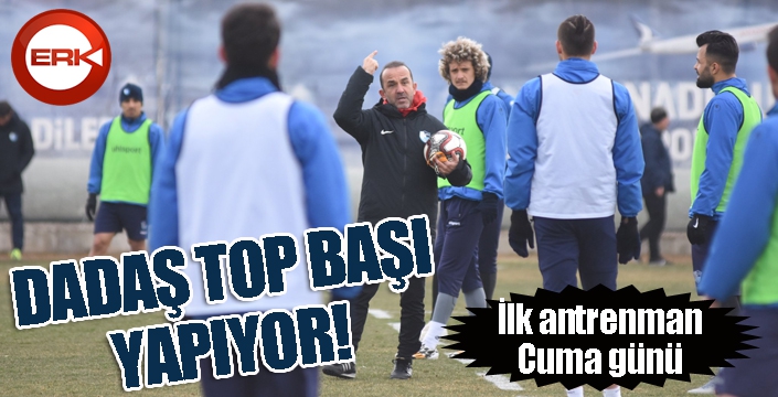 Dadaş top başı yapıyor!