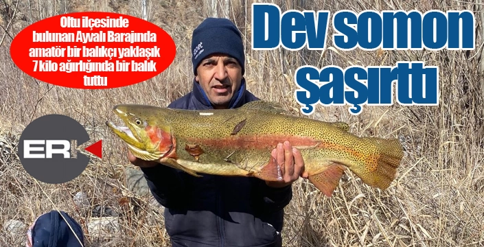 Dev somon şaşırttı