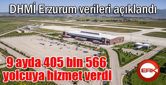 DHMİ Erzurum verileri açıklandı