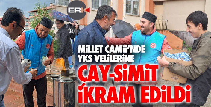 Diyanet YKS velilerini unutmadı... Sınav boyunca çay ikram edildi... 
