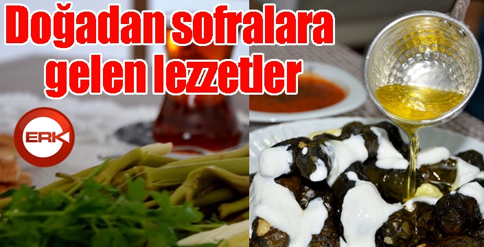 Doğadan sofralara gelen lezzetler