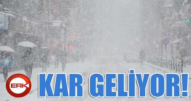Doğu Anadolu’da kar yağışı