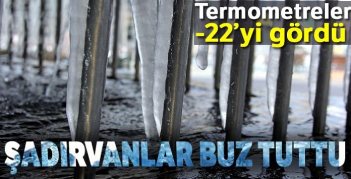 Doğu Anadolu'da Sibirya soğukları !