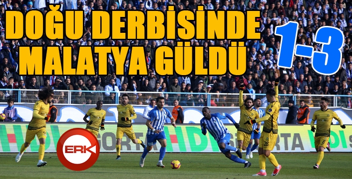 Doğu derbisinde  gülen taraf Malatyaspor oldu...