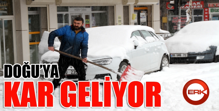 Doğuya kar geliyor 