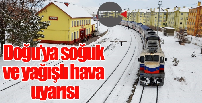 Doğuya soğuk ve yağışlı hava uyarısı