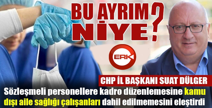 DÜLGER BU AYRIM NİYE?