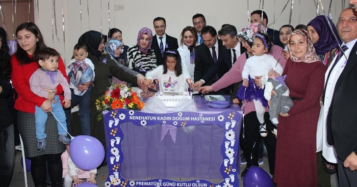 Dünya Prematüre Günü Erzurum Doğum Hastanesinde kutlandı