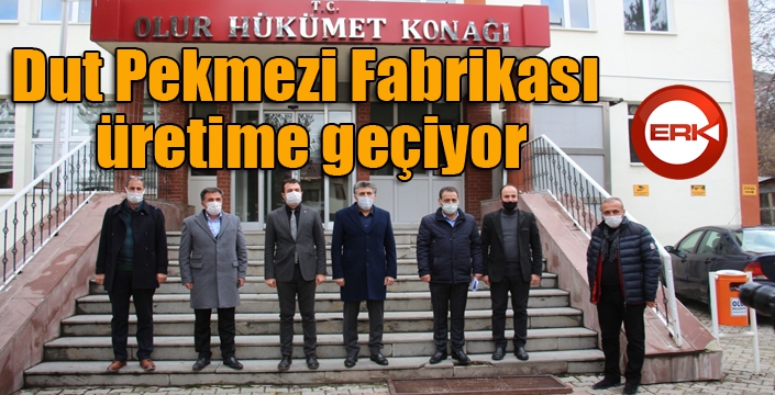 Dut Pekmezi Fabrikası üretime geçiyor