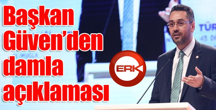 Eczacı Odası Başkanı Güven’den damla açıklaması