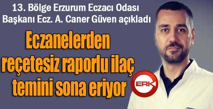 Eczanelerden reçetesiz raporlu ilaç temini sona eriyor