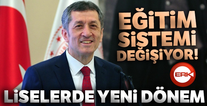 Eğitim sistemi değişiyor! Liselerde yeni dönem