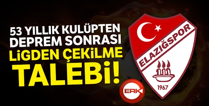 Elazığspor, ligden çekilme talebinde bulunacak