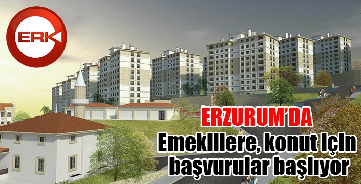 Emeklilere, konut için başvurular başlıyor