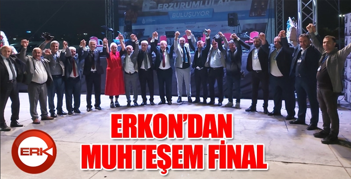 ERKON’DAN MUHTEŞEM FİNAL