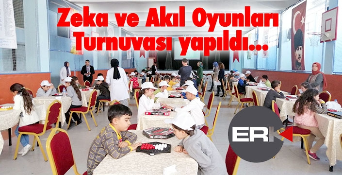 Erzurum 1. Zeka ve Akıl Oyunları Turnuvası yapıldı… 