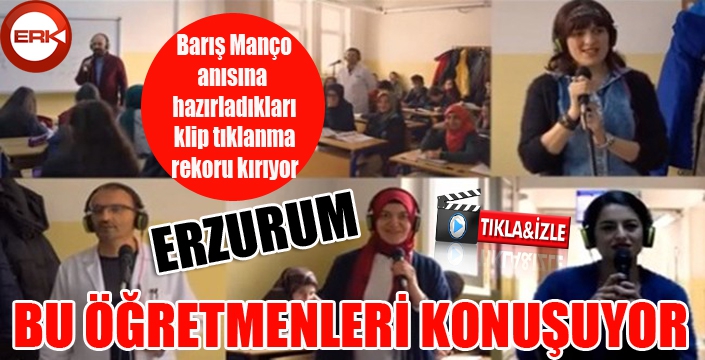 Erzurum, bu öğretmenleri konuşuyor