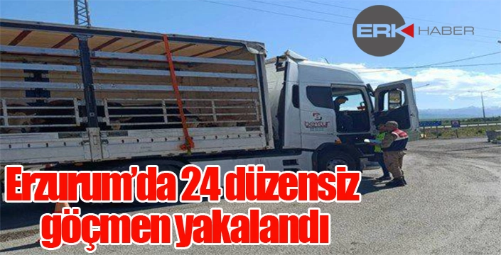 Erzurum’da göçmen kaçakçılığına geçit yok…