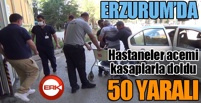 Erzurum'da hastaneler acemi kasaplarla doldu...