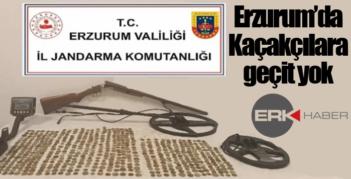 Erzurum'da kaçakçılara geçit yok