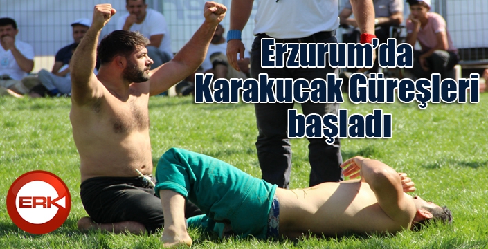 Erzurum’da Karakucak Güreşleri başladı