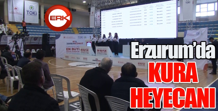 Erzurum’da kura heyecanı