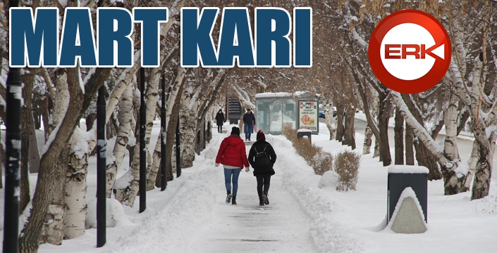 Erzurum’da Mart kapıdan baktırdı