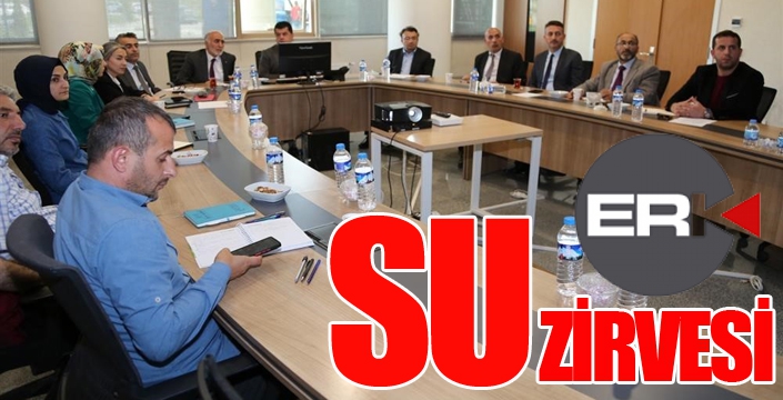 Erzurum’da su zirvesi