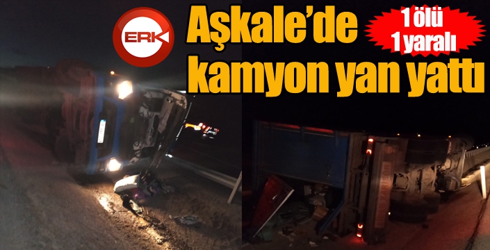 Erzurum’da trafik kazası: 1 ölü, 1 yaralı